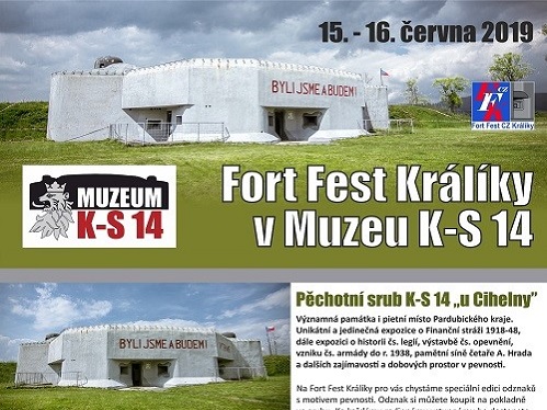 Pozvánka na Fort Fest Králíky v Muzeu K-S 14